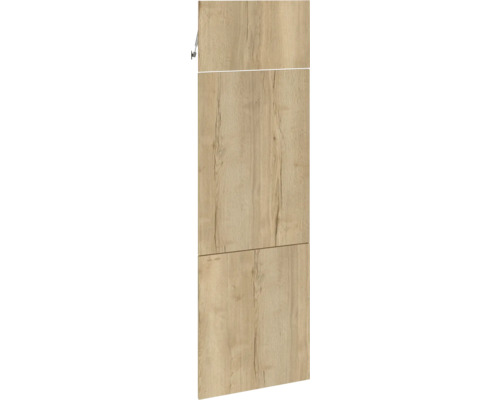 Față de dulap de bucătărie cu decor de lemn