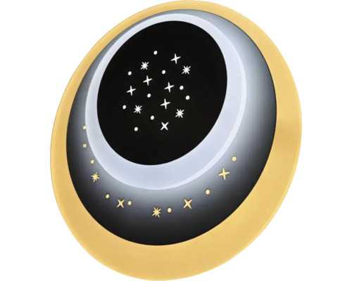 Lumină de veghe cu motiv lună și stele