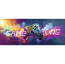 Imagine cu un gamepad cu inscripția Gamezone