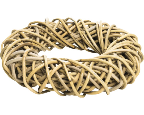 Coroniță decorativă din ratan pentru ușă