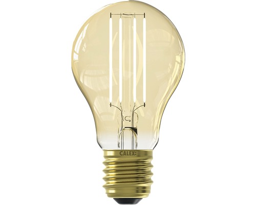 Bec vintage LED variabil Calex E27 7W, glob A60, durată de viață 15.000 h, lumină caldă, conexiune WiFi, Tuya Smart