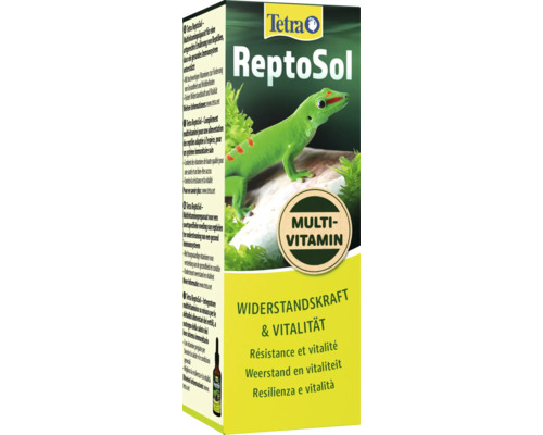 Tetra ReptoSol Multivitamine pentru reptile pentru a sprijini un sistem imunitar sănătos