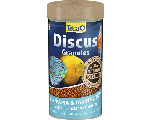 Mâncare pentru pești Tetra Diskus Staple Food 75 g Hranule pentru hrana peștilor Tetra Discus în ambalaj