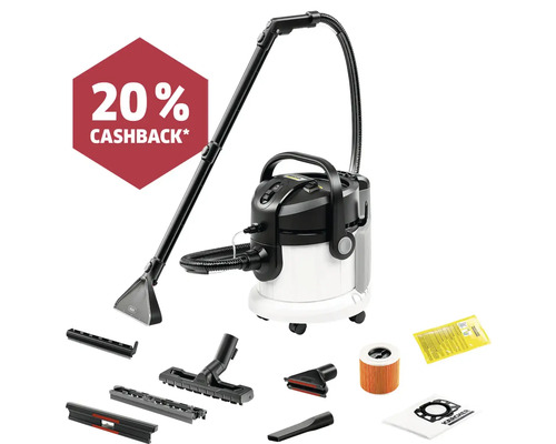 Aspirator cu injecție-extracție Kärcher cu accesorii și promoție cashback 20%