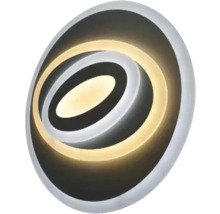 Lumină de perete LED rotundă cu design concentric