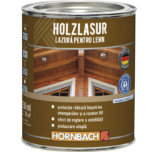 Lazură pentru lemn la cutie cu logo-ul Hornbach
