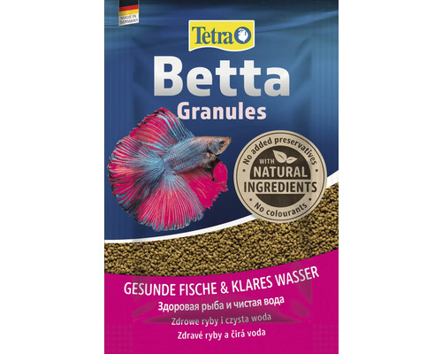 Tetra Betta Granules Hranule pentru pești Ambalaj
