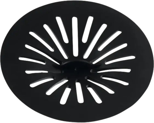Capac de scurgere rotund din plastic cu model crestat