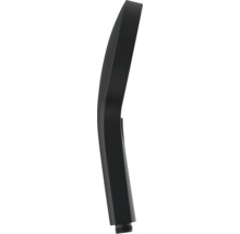 Braț de duș negru curbat