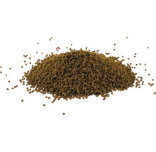 Grămadă de peleți pentru hrana peștilor