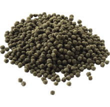 Grămadă de granule pentru pești