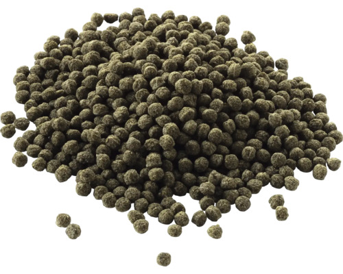 Grămadă de granule pentru pești