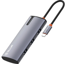 Hub USB-C cu sigla Tellur