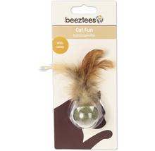 Jucărie pentru pisici cu pene și iarbă pisicii