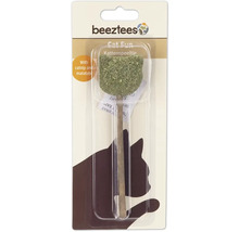 Jucărie pentru pisici pe băț cu iarbă-mâței de la Beeztees în ambalaj