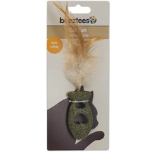 Jucărie pentru pisici Beeztees cu pene și iarbă-mâței