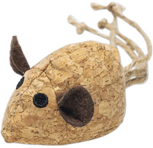 Șoarece de jucărie din plută pentru pisici