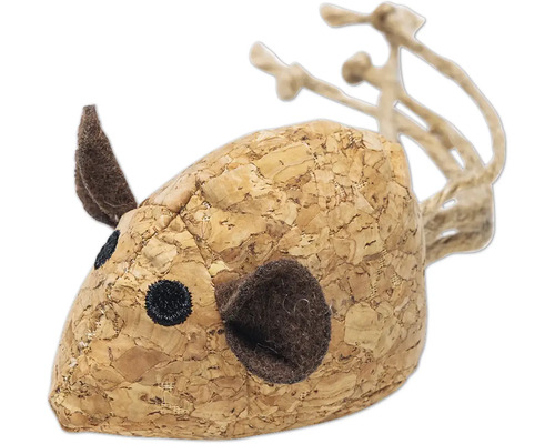 Șoarece de jucărie din plută pentru pisici