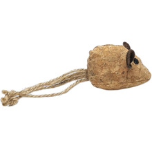 Șoarece de jucărie din plută cu coadă de sfoară