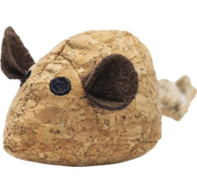 Figurină decorativă șoarece din plută