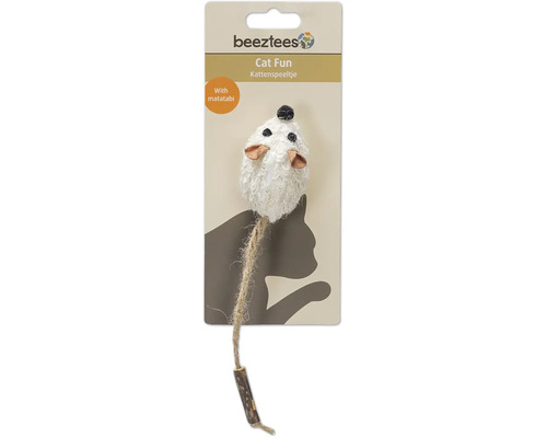 Beeztees jucărie pentru pisici șoarece cu matatabi