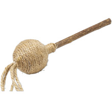 Ciocan cu sfoară de iută și mâner din lemn