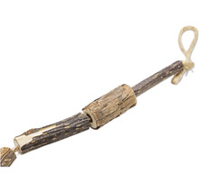 Jucărie pentru rozătoare din lemn cu suspensie