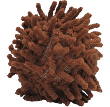 Pămătuf maro din microfibră