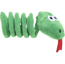 Jucărie de pluș șarpe cu ochi și limbă