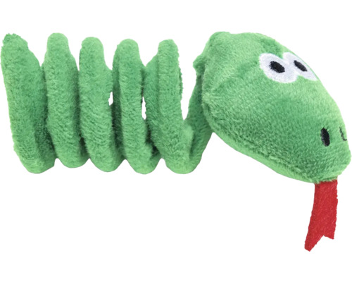 Jucărie pisici Beeztees șarpe Dschungel Craza 8x4,5x4,5 cm Jucărie de pluș șarpe cu ochi și limbă