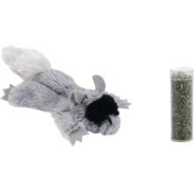 Jucărie pentru pisici raton cu iarbă-mâței