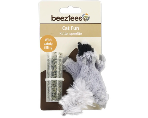 Beeztees jucărie pentru pisici lemur cu iarbă-mâței