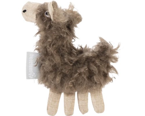 Jucărie pisici Beeztees măgar Cilla cu iarba mâței 13x9x3 cm Lamă de pluș pentru câini