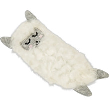 Mască de dormit cu design de oaie cu suprafață pufoasă