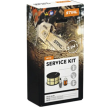 Pachet kit service Stihl cu filtru de aer, bujie și filtru de combustibil