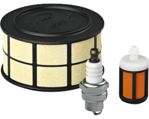 Set filtru de aer, bujie și filtru de combustibil