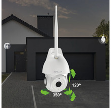 Cameră de supraveghere cu funcție de rotire și înclinare pentru exterior și monitorizare flexibilă