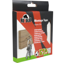 Bandă de montaj Roxolid, 19 mm x 5 m, ambalaj
