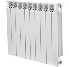 Radiator din aluminiu cu mai multe elemente pentru încălzirea încăperilor