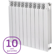 Radiator alb cu garanție de 10 ani