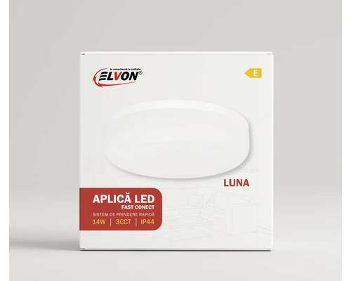 Ambalajul produsului plafonieră LED Elvon Luna