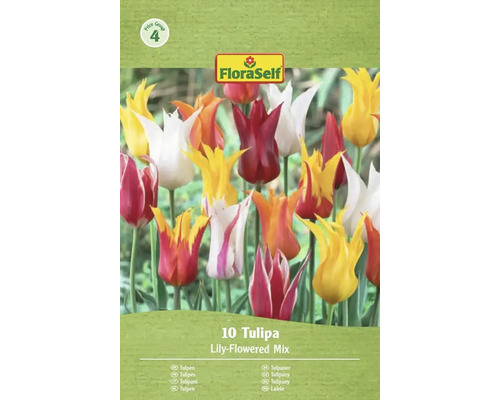 Pachet FloraSelf Lalele Mix cu flori de crin