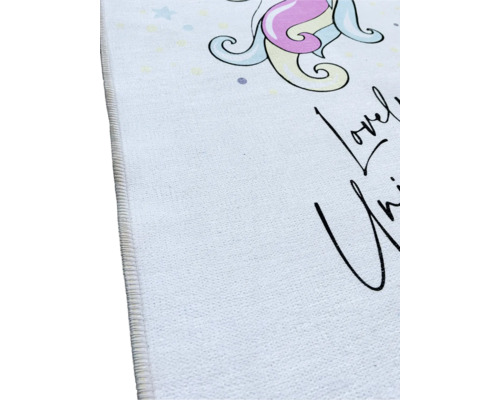 Covoraș de baie cu motiv de unicorn