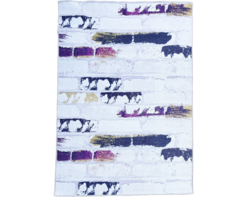 Covor modern Allegro 20 80x150 cm Covor dreptunghiular cu model de cărămizi