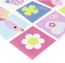 Față de masă cu model de flori, animale și inimioare