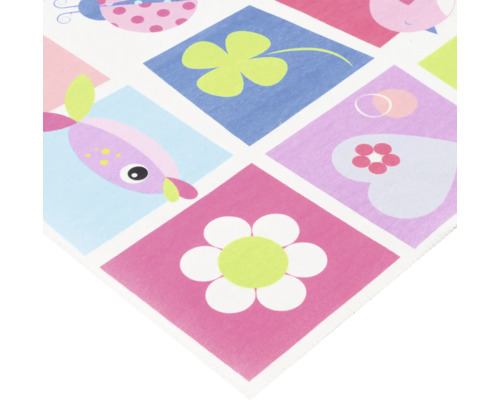 Șervețel de hârtie cu motive florale și animale