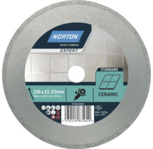 Disc de tăiere Norton Saint-Gobain Expert, 230 x 22,23 mm, potrivit pentru ceramică