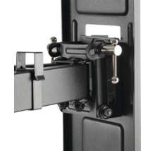 Imagine detaliată cu un suport de perete pentru televizor