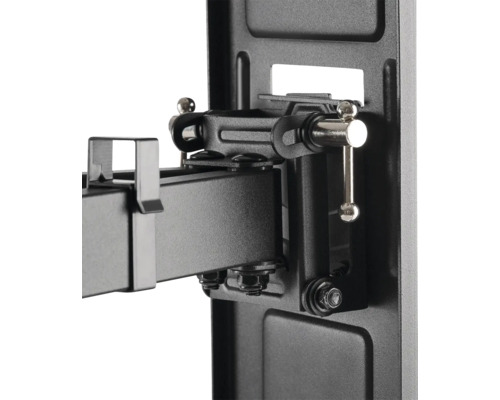 Imagine detaliată cu un suport de perete pentru televizor