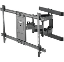 Suport de televizor rabatabil și pivotant pentru montare pe perete